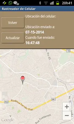 Rastreador de Celular android App screenshot 4